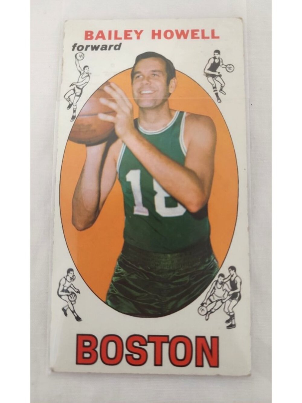 1969-70 Topps Basketball Boston Celtics Mississippi Bailey Howell Card HOF